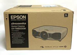 ★ランプ使用時間88H★ EPSON エプソン EH-TW8000W 3D対応 dreamio ホームプロジェクター ホームシネマ projector I340310