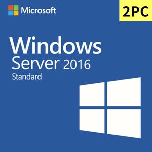 Windows Server 2016 Standard retailリテール版 2PCプロダクトキー 2台用