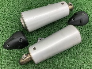 M1100 サイレンサーマフラー 左右 573.1.297.1A/574.1.295.1A ドゥカティ 純正 中古 573.1.297.1A 574.1.295.1A コケキズ無し MONSTER1100