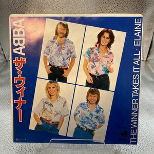 再生良好 EP ABBA(アバ) ザ・ウィナー/エレーヌ