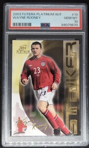 PSA10 2003 FUTERA PLATINUM W/F WAYNE ROONEY ウェイン・ルーニー