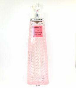 GIVENCHY ジバンシー リヴ イレジスティブル EDT 75ml ☆残量ほぼいっぱい　送料510円