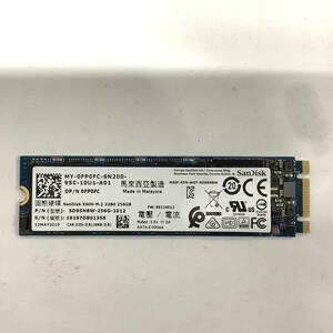 S60513162 SanDisk M.2 256GB SSD 1点【中古動作品】