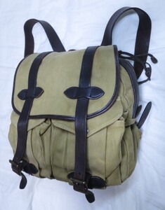 FILSON フィルソン Rucksack リュック バックパック 米国製 レザー キャンバス ラギッド 