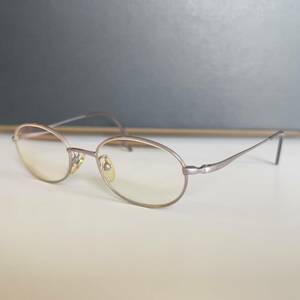 ◆Calvin Klein カルバンクライン 日本製 オーバル型 眼鏡フレーム メガネ 日本製