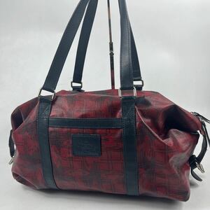 1円〜【入手困難品】 ヴィヴィアンウエストウッド Vivienne Westwood ミニボストン トートバッグ ハンドバッグ レザー