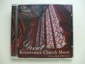 CD◆GREAT RENAISSANCE CHURCH MUSIC PALESTRINA /教会音楽