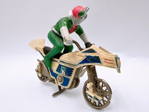 ポピー ポピニカ 仮面ライダー V3 ミニミニ ハリケーン号 2期 超合金 当時物 現状品【AD096】