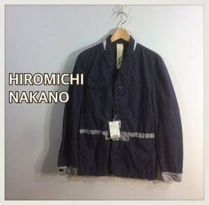 訳あり 新品タグ付き 定価16800円■HIROMICHI NAKANO ヒロミチ ナカノ■3504-83401 フルスナップジャケット: M☆BH-212