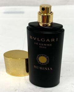 保管品 開封 済み Bvlgari ブルガリ香水 le gemme reali rubinia 現状品 カ4