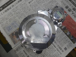 K-FACTORY製　ビレットクランクケースLカバー2003～2013CB1300SF（SB）中古、傷有り