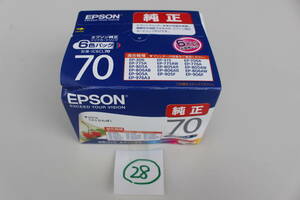 28 エプソン EPSON インクカートリッジ さくらんぼ 6色パック IC6CL70 未開封　箱痛み品