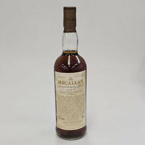 E285473(065)-607/MY280000　酒　※同梱不可　MACALLAN 25年　アニバーサリーモルト　SCOTCH WHISKY　マッカラン　スコッチ　43%　750ml