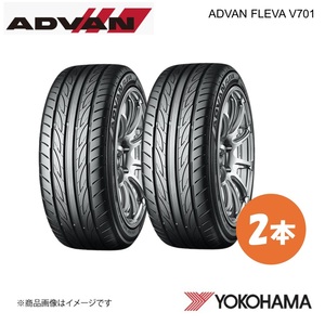 YOKOHAMA ヨコハマタイヤ ADVAN FLEVA V701 225/35R20 サマータイヤ 2本 225 35 20 W XL R0414