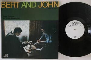 LP Bert Jansch, John Renbourn Bert And John IRP80943 TRANSATLANTIC Japan Vinyl プロモ /00260