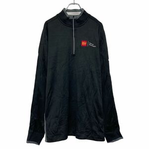 NIKE ジャージ トラックジャケット ナイキ XL ブラック ビッグサイズ ジップアップ スポーツウェア 古着卸 アメリカ仕入 a608-6126