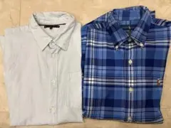 TOMMY 半袖　& ラルフ　長袖　2枚