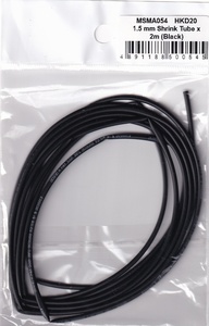 MSMクリエイション MSMA054 1.5mm収縮チューブx2m（黒）