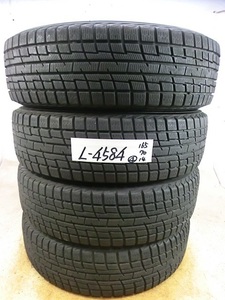 L-4584 溝あり 中古スタッドレス ヨコハマ アイスガード iG30 165/70R14 81Q (4本)