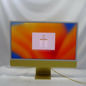 Apple iMac 24インチ 2021 Z12S001DC Apple M1 /8GB/SSD256GB/Mac OS Ventura【同梱不可】