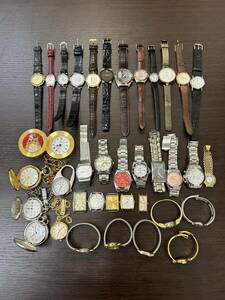 #704A【現状保管品】腕時計 懐中時計 バングルウォッチ まとめ 37個セット SEIKO CITIZEN オリエント ポールスミス クオーツ 機械式