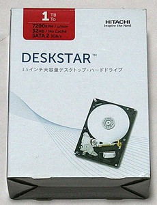 ☆ＨＩＴＡＣＨＩ　DESKSTR 0S02601 1TB SATAⅡ　空箱