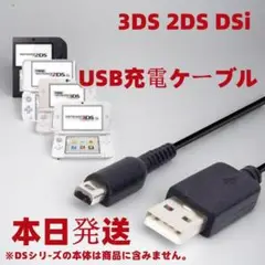 期間限定割引3DS 2DS USB 充電コード Nintendo 充電器 wi7