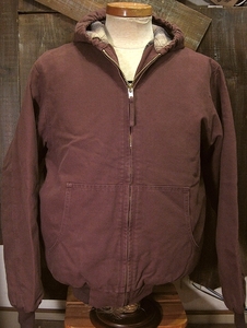 Wrangler ラングラー フード付きキャンバス カウボーイジャケット (Chocolate) US直輸入　size M (USサイズ)