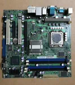 美品 SUPERMICRO C2SBM-Q マザーボード Intel Q35+ICH9DO LGA 775 Intel Core 2 Extreme/Quad/Duo MicroATX DDR2