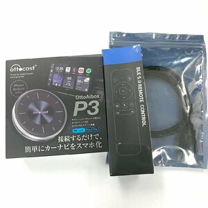 OTTOCAST/オットキャスト PICASOU3 P3 OttoAibox Bluetoothリモコン・HDMIケーブルセット【中古/動作確認済】