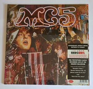 完全新品未開封◆sealed！◆MC5◆KICK OUT T HE JAMS◆180g重量盤◆レコードコレクターズ雑誌おまけ◆パンク◆ライノ◆RHINO◆8122797159