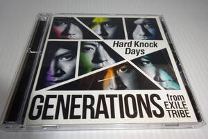 DVD付☆GENERATIONS from EXILE TRIBE★Hard Knock Days★ワンピースの主題歌★2枚同梱270円