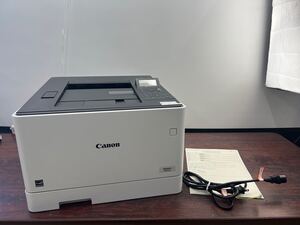 ◆12090) Canon A4対応 カラー レーザー プリンター LBP661C トナー付き (辛0)