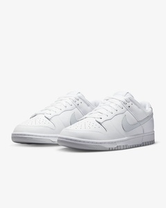 NIKE DUNK LOW RETRO DV0831-101 ダンク ロー レトロ 白×薄灰 US12