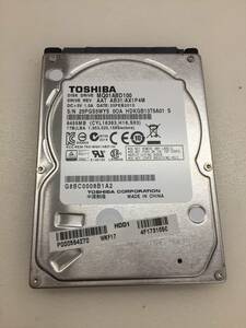 ♪998時間　Western Digital WD7500BPVT 750GB 　2.5インチHDD