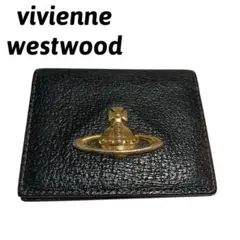 vivienne westwood オーブ　定期入れ　パスケース　ブラック