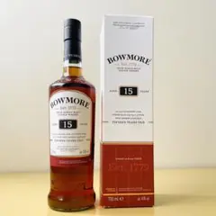 【未開栓】BOWMORE ボウモア 15年 シングルモルトウイスキー