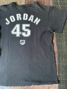 90s L nike jordan vintage Tシャツ MLB ホワイトソックス ナイキ ジョーダン メジャーリーグ ビンテージ 45