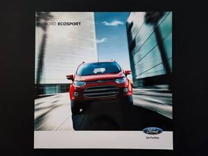 【FORD/フォード・ECOSPORT / エコスポーツ（2014年6月）】カタログ/パンフレット/旧車カタログ/絶版車/