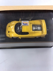 #MC078ミニカー【ホットウィール Hot Wheels　1/43 フェラーリ　F50 　1995　黄色】