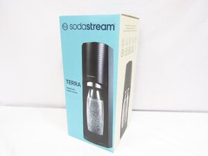 未使用 ソーダストリーム Soda Stream TERRA 炭酸水メーカー 未開封ガスシリンダー付き 2029年7月期限 未使用品◆060102