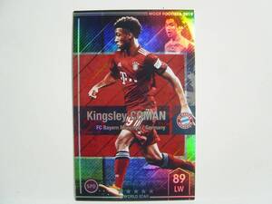 WCCF FOOTISTA 2019 キングスレイ・コマン　Kingsley Coman 1996 France　FC Bayern Munich 18-19　6-10R