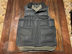 未使用 FILSON DOWN CRUISER VEST ダウン クルーザー ベスト ネイビー HARBOR BLUE キャンプ アウトドア 釣り オイルド