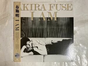 LP 帯 ポスター付 布施明 I Am K28A-25