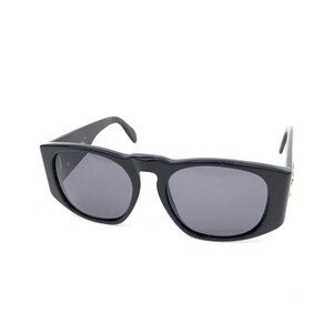 ◆CHANEL シャネル サングラス◆0003 10 ブラック マトラッセ レディース ヴィンテージ イタリア製 sunglasses 服飾小物