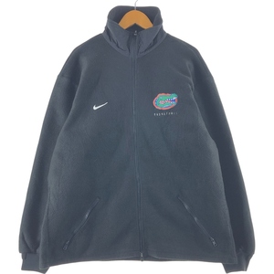 古着 ~00年代 ナイキ NIKE TEAM カレッジフリースジャケット カナダ製 メンズXL相当 /eaa402540