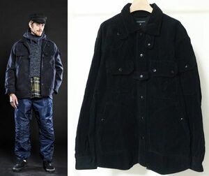 22AW Engineered Garments エンジニアードガーメンツ Explorer Shirt Jacket 8W Corduroy エクスプローラー シャツ ジャケット S 黒