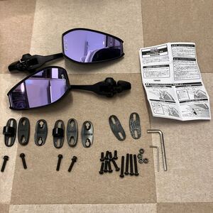 zx-25r zx25 TANAX NAPOLEON COWLING MIRROR 9 AEX9 タナックス ナポレオン カウリングミラー 左右セット ショートミラー