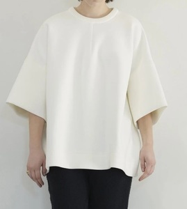 完売★JOURNAL STANDARDにて購入★CLANE/クラネ★BULKY LINE HALF SLEEVE TOPS トップス・プルオーバー white 美品 15,400円