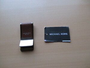 マイケルコース MICHAEL KORS　マネークリップ　36H8LGFP1L　タグ付き　ほとんど未使用品　財布　